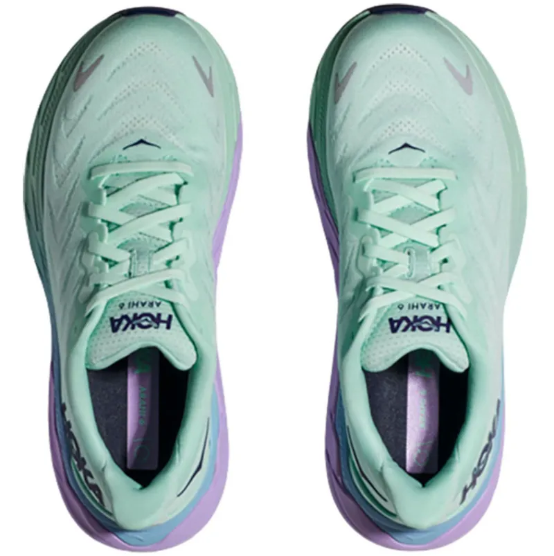 Hoka One One Women's Arahi 6 Running Shoes Sunlit Ocean/Lilac Mist